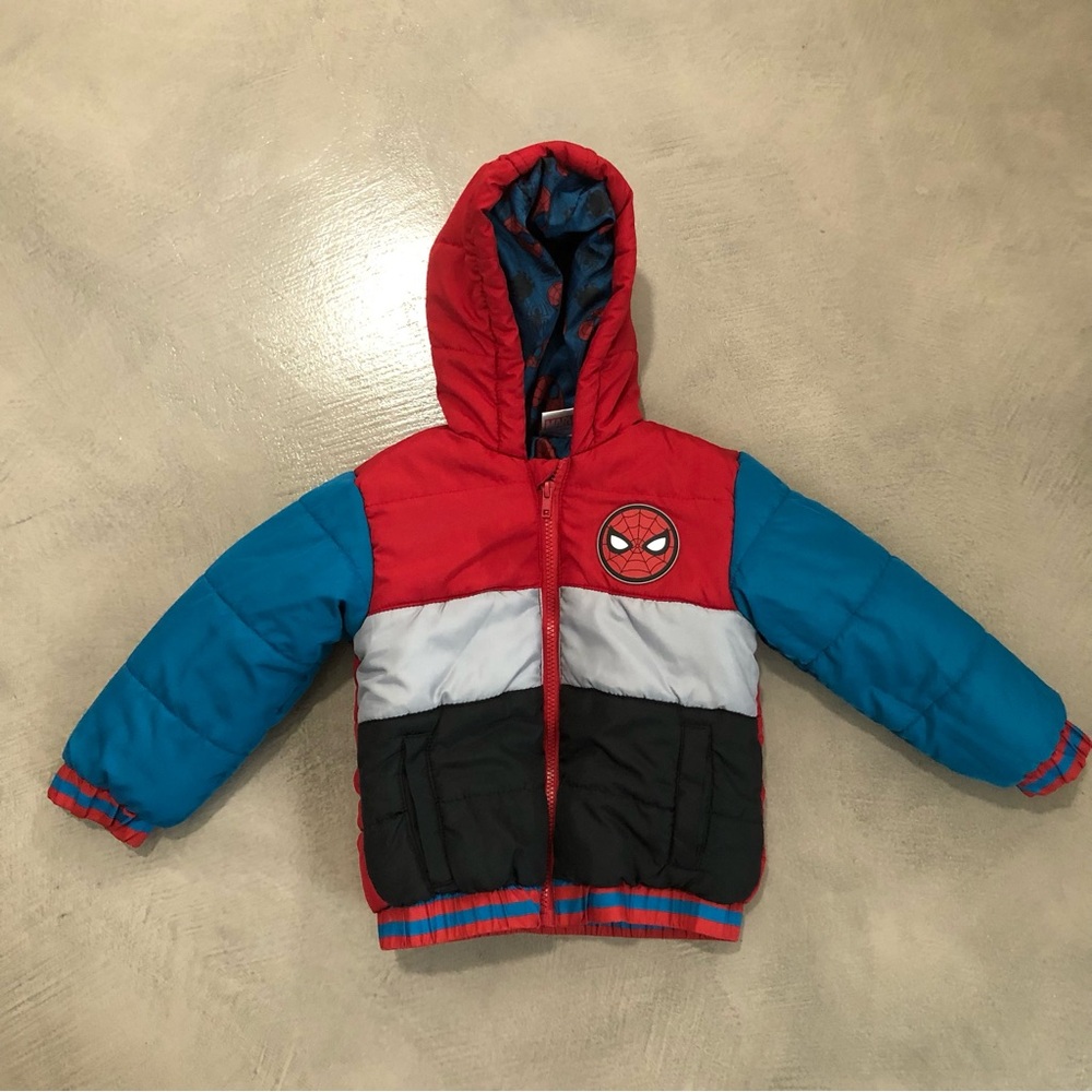 Spider-Man Puffer Coat